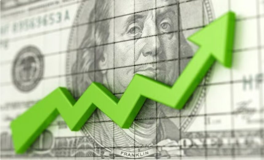 us dollar rising usd bullish green