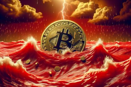 bitcoin btc red