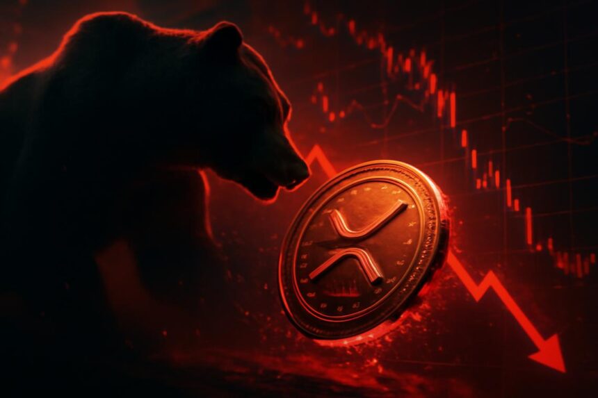Bears in control as XRP price today trades under key EMAs with compressed volatility