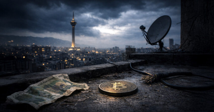 Can Bitcoin help amid internet blackouts after Iran’s currency collapsed 95% overnight?