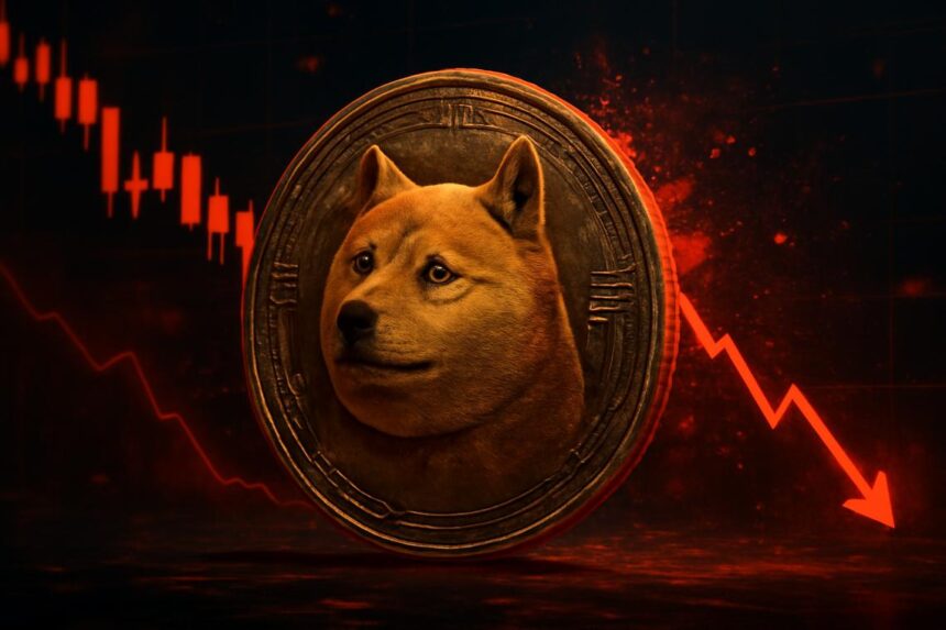 Dogecoin today: compressed price action, bearish structure, and one catalyst away from a move