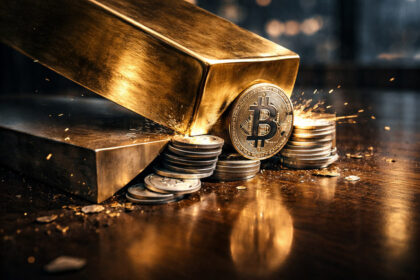 Gold just erased $5.5 trillion in value and Bitcoin bulls see one huge opening ahead