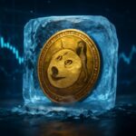 Volatility is freezing on the Dogecoin price, but that rarely lasts long