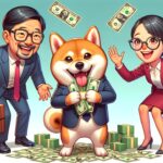 Ethereum logo above a glowing path with question mark and digital blocks