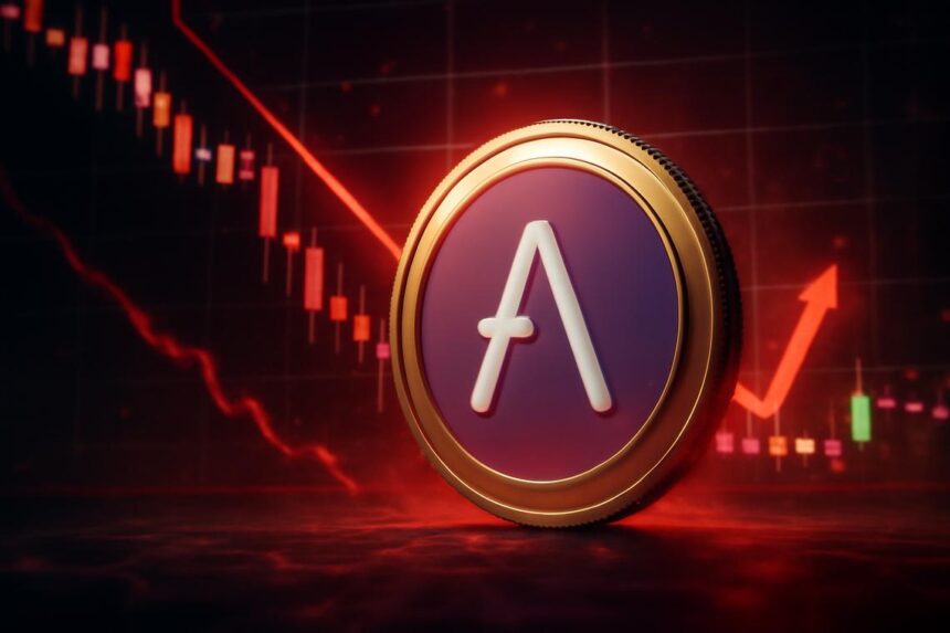 Aave crypto: bearish structure faces a short-term bounce attempt