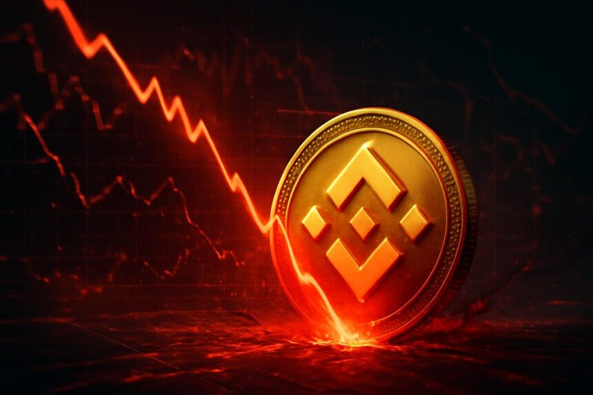 Binance Coin Price: BNB Braces at $610 Support Inside a Deep Daily Downtrend