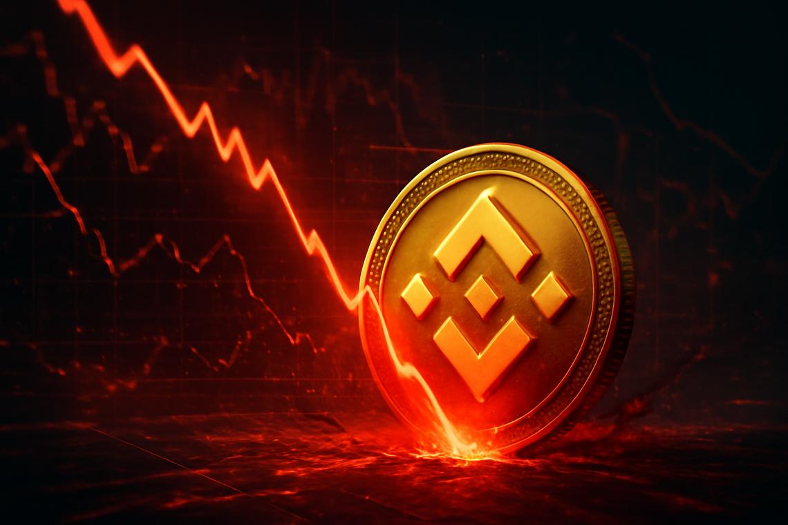 Binance Coin Price: BNB Braces at $610 Support Inside a Deep Daily Downtrend