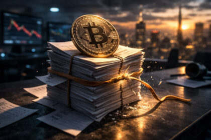 Bitcoin price rally is riding record $1.2 trillion margin debt, and the unwind could be here already