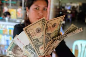 US Dollar Cambodia riel currency