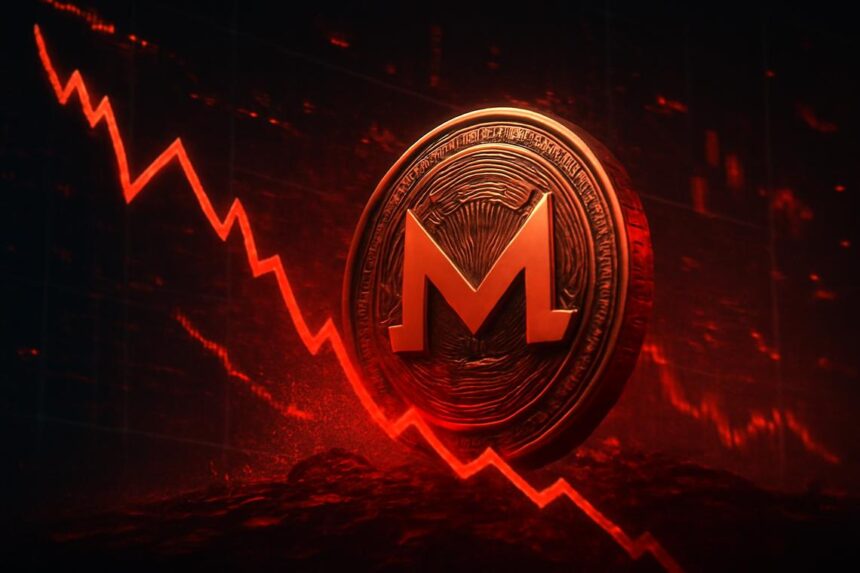 Monero price: bears remain in control while intraday momentum pushes for a rebound