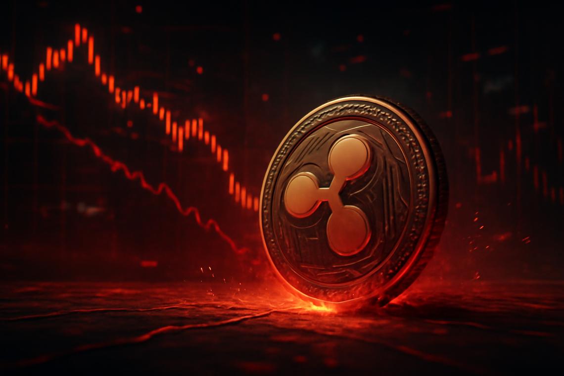 Ripple price: XRP below key moving averages as intraday traders attempt a bounce