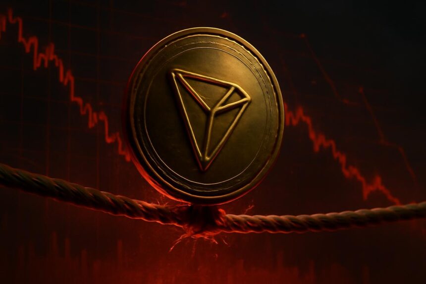 Tron Crypto Today: TRXUSDT Walking a Tightrope Near Key Daily Support