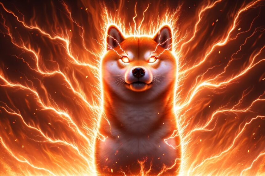 Shiba inu Burning