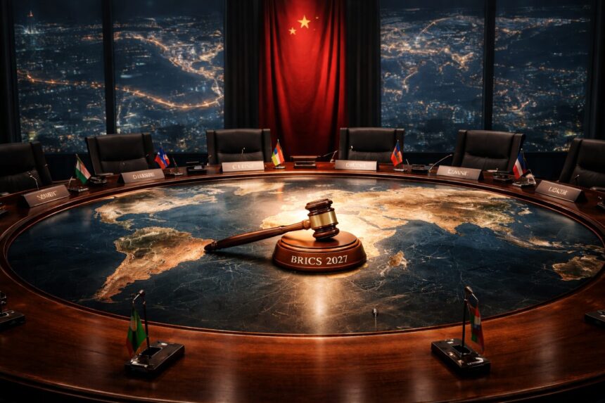 Golden Cardano ADA coin stacked with other coins against blue digital background