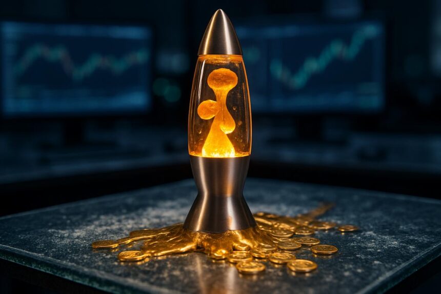 CoinMarketCap sentiment rocket post coincides with sharp crypto market reversal