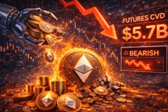 Smart Money Still Selling Ethereum? Futures CVD Shows $5.7B Bearish Pressure