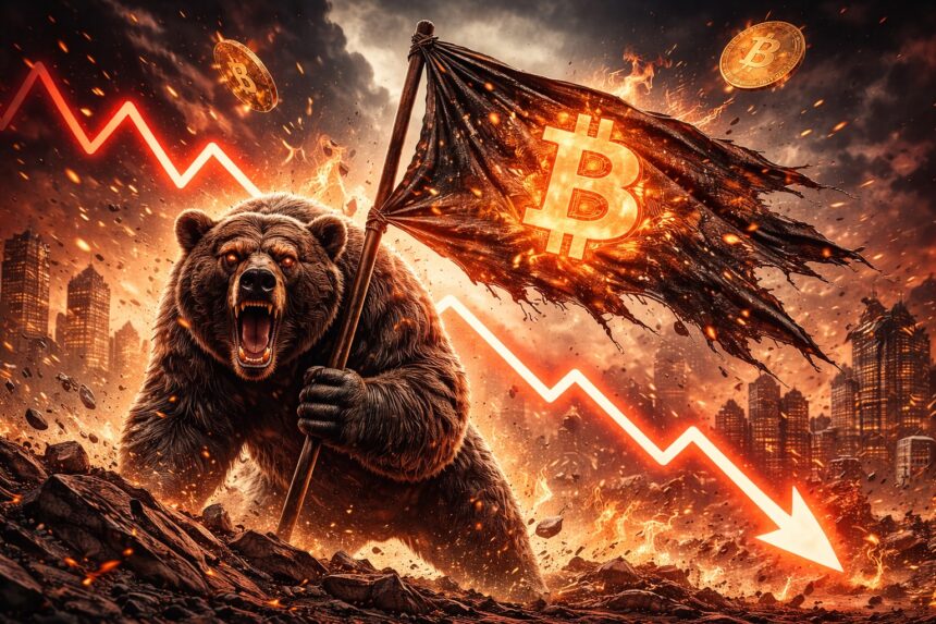 Bitcoin Bearish Flag Is Still In Play, So Price Could Crash Again