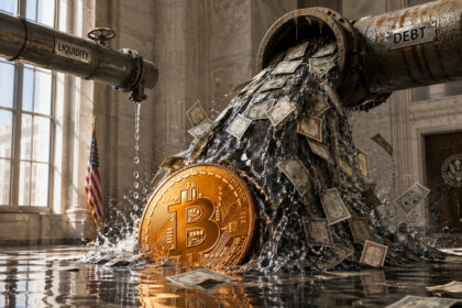 Bitcoin’s next risk is hiding in the gap between debt and liquidity