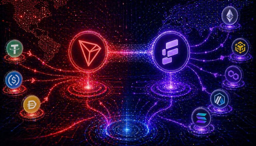 TRON’s Stablecoin Network Plugs Into LI.FI: What It Means For Cross-Chain Liquidity