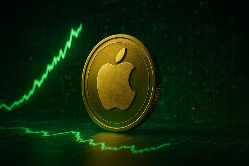 Apple Stock Stalls Below $300 as Hourly Momentum Cools