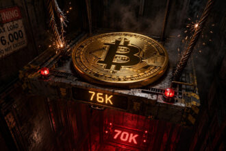 Bitcoin price risks slide toward $70,000 as $76,000 support weakens