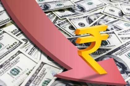 indian rupee falling