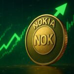 Nokia Stock nears resistance as overbought momentum stays hot