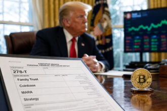 Trump family trust bought Coinbase and these crypto-related stocks in Q1, ethics filing shows