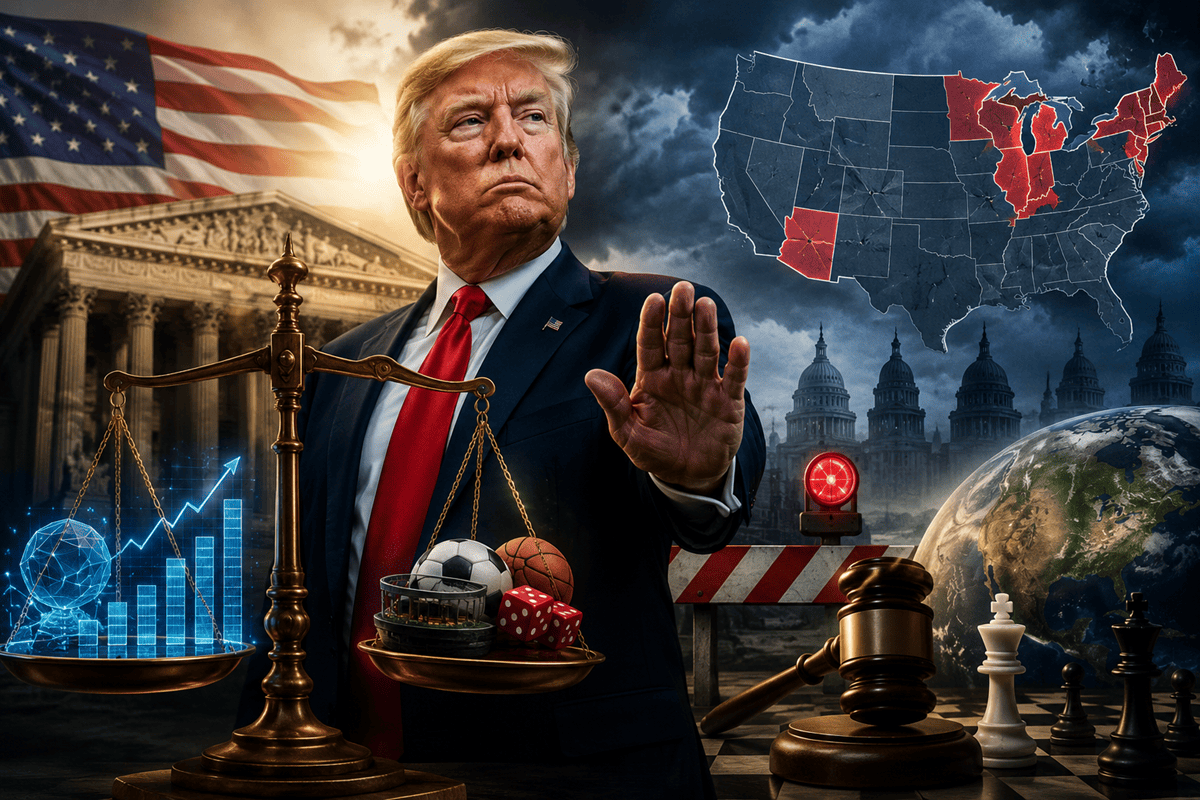 Trump backs prediction markets, defends CFTC amid legal conflict