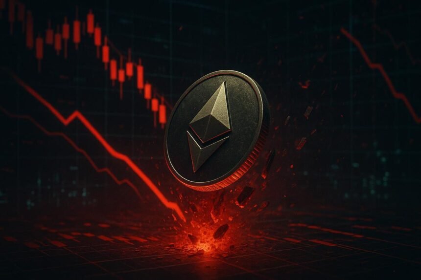 Ethereum Price Today: $830 Gap From 200-Day EMA Signals Deep Trouble