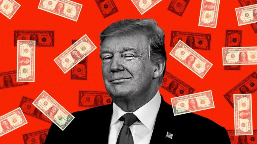 president donald trump us dollar usd
