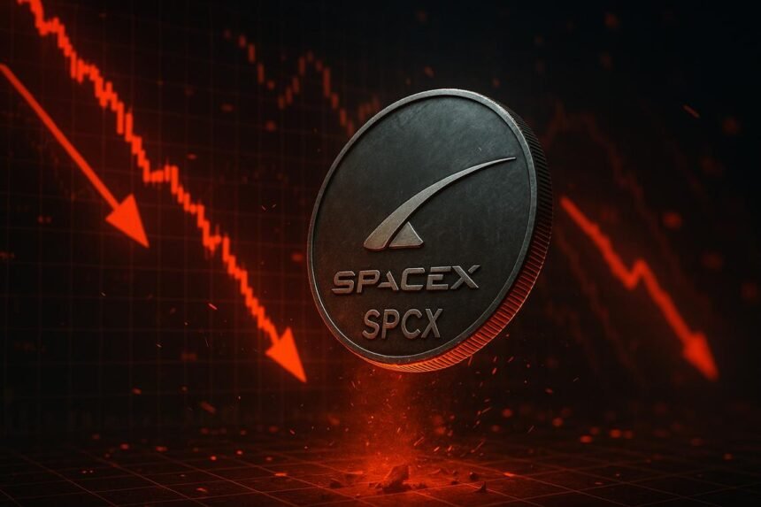 SpaceX Stock Posts First Drop Since IPO — Is $190 the Key Level?