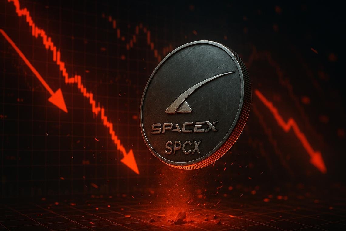 SpaceX Stock Posts First Drop Since IPO — Is $190 the Key Level?