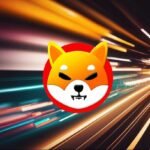 shiba inu bokeh lights shib
