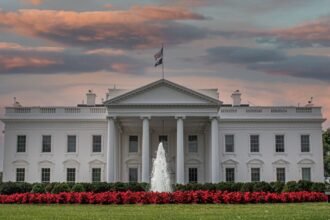 White House exterior where upcoming meetings between auto executives and President Trump will take place