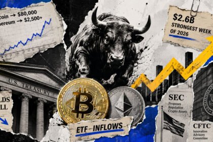 Bitcoin and Ethereum ETFs just had their biggest week of 2026 as crypto exploded higher