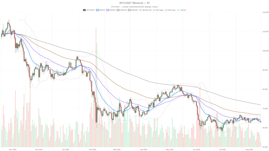 Bitcoin price today falls to $62,907 as $850M in ETF inflows defies the fear