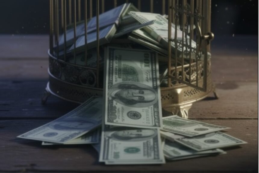 us dollar in cage
