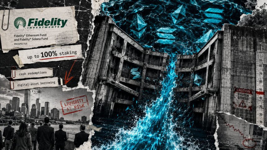 Fidelity grants ETFs power to stake 100% of crypto while outlining exit delay risks