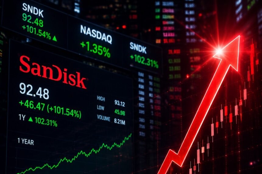 sandisk corporation sndk stock