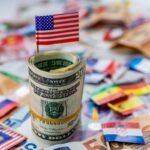 us dollar usa flag america