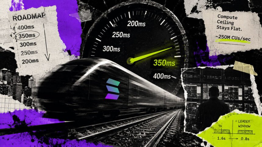 Solana is slashing per-block compute limits so its new 350ms speed boost doesn’t overload the network