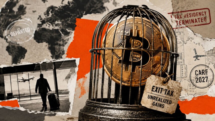 Some Bitcoin holders tax bill is now set when they leave the country instead of when they sell