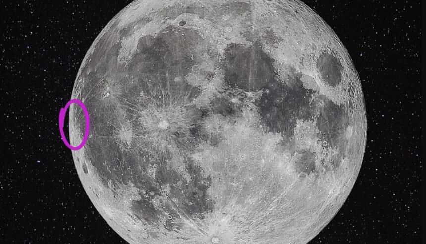 SpaceX Rocket Crashes on the Moon
