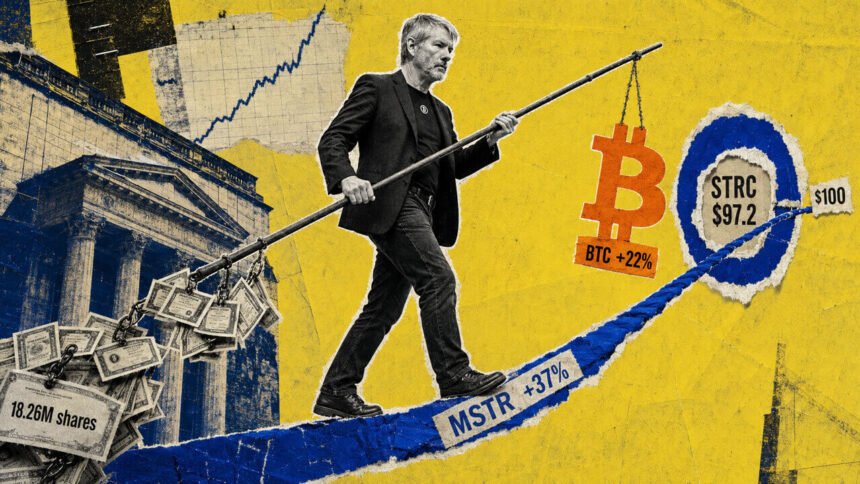 Strategy’s MSTR quietly outperforms Bitcoin’s $80,000 rally as STRC closes in on $100