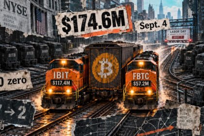 Bitcoin ETF inflows fall 76% entering Labor Day break as only BlackRock and Fidelity attract fresh money