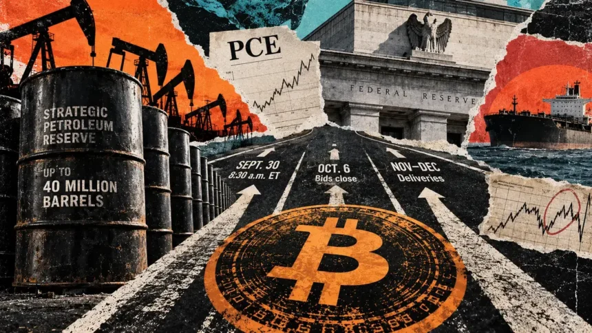 Bitcoin could react to new 40M barrel US oil sale before a single barrel is delivered