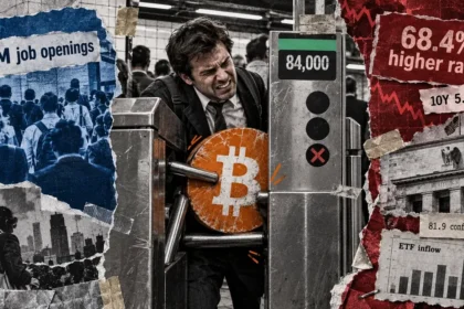 Bitcoin drops to $82,000 on US data, and inflation fear is blamed