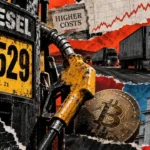 Bitcoin faces a new inflation test after diesel hits a nominal $6.53 record