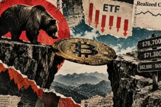 Bitcoin’s Realized Cap contracts for the first time in a month as BTC price faces a $71,300 risk